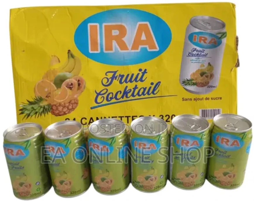 Jus cocktail de fruit IRA
