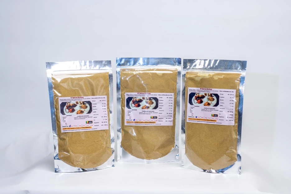 5 &eacute;pices moules